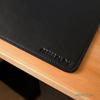 Gambar Desk Mat Mouse Pad Besar 40x80cm Fiber Leather Kulit Hitam & Cokelat - Midnight Black dari Press Play Jakarta Utara 2 Tokopedia