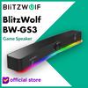 Gambar BlitzWolf BW GS3 RGB Game Speaker Gaming Soundbar Bass Sound Bar AUX dari BlitzWolf Indonesia Jakarta Barat 1 Tokopedia