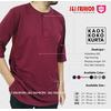 Gambar PROMO BIG SALE KOKO KAOS KURTA PAKISTAN TANGAN 3/4 POLOS J&J FASHION - maroon, M dari J&J FASHION OFFICIAL Kab. Sukoharjo 5 Tokopedia