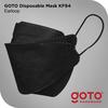 Gambar Goto KF94 Disposable Mask 4 Ply Masker Earloop 4Ply Kesehatan KF 94 - Hitam dari GOTO Hardware Kota Tangerang 5 Tokopedia