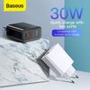 Gambar KEPALA CHARGER BASEUS FAST CHARGING QC3.0/4.0 DUAL USB / TYPE-C 30W 5A - USB USB HITAM dari Baseus Official Store Kota Tangerang 1 Tokopedia