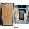 Gambar Lemari Pakaian Full Besi Motif Kayu Darwin 2P TCF 08 dari klikfurniture Kota Tangerang 1 Tokopedia