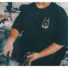 Gambar Lemi the Space Wanderer gold • Black • Short Sleeved T-Shirts - L dari The Space Wanderer Jakarta Timur 2 Tokopedia