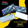 Gambar NARA Polymer Clay Large Block Bahan Sculpting Modeling Modelling Clay - White dari Wimpy Clay Kab. Tangerang 2 Tokopedia
