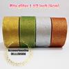 Gambar PITA GLITTER 1 1/2 inch (4 cm) Per Roll - Perak dari accessoriesonline Jakarta Barat 1 Tokopedia