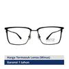 Gambar Kacamata Anti Radiasi Kaito Vici Signature UV++420 PC Technology - Hitam Doff Abu dari KCMTKU Optical Kota Tangerang 1 Tokopedia