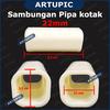 Gambar Sambungan Pipa Kotak 22 mm Plastik Konektor Pipe Kotak Kandang Ayam dari Artupic Peralatan Peternakan PT Kota Tangerang Selatan 3 Tokopedia