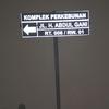 Gambar plang nama jalan 60×20 + tiang 1.5 mtr dari Utama Raya Mandiri Kota Depok 4 Tokopedia