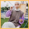 Gambar ANDIN VEST KNIT / ROMPI RAJUT TALI WANITA / ROMPI WANITA TERBARU - MAROON dari GrosirPakaianRajut Kota Bandung 6 Tokopedia