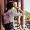 Gambar Jersey Women Mysenlan Peach Blossom MCQSS016B White Short Sleeve dari FittoBike Kota Surabaya 5 Tokopedia