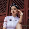 Gambar Jersey Women Mysenlan Peach Blossom MCQSS016B White Short Sleeve dari FittoBike Kota Surabaya 3 Tokopedia