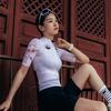 Gambar Jersey Women Mysenlan Peach Blossom MCQSS016B White Short Sleeve dari FittoBike Kota Surabaya 4 Tokopedia