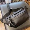Gambar waistbag pria waterproof import slingbag tas pinggang PREMIUM - Dark black dari toko centre tas Jakarta Utara 3 Tokopedia