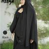 Gambar khimar syari jilbab assya jumbo bergo lengan - capucino dari husnahijaber Kab. Bandung 3 Tokopedia