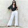 Gambar CELANA KULOT PANJANG HIGHWAIST WANITA - Coksu Resleting dari sukawatisouvenir Kab. Gianyar 3 Tokopedia