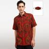 Gambar Danar Hadi Batik Motif Lenggang Parang Modang Men Shirt Red - E1 - M dari Danar Hadi Batik Jakarta Selatan 1 Tokopedia