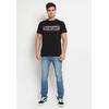 Gambar Wrangler Edmun T-Shirt EDMUNSMCTC18P21 Black - Hitam, S dari Wrangler Indonesia Kota Bekasi 4 Tokopedia