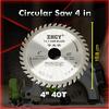 Gambar Circular Saw / Mata Gurinda / Gerinda Potong 4" ( 4 INCH ) - 40T dari Toko Mitra Abadi Jakarta Barat 3 Tokopedia