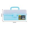 Gambar Deli Art Toolbox / Kotak Perkakas Plastik 13" 2 Tingkat Kuat DL432013A - Biru dari Deli Tools Official Kab. Tangerang 1 Tokopedia