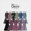 Gambar Gamis Basic Mat Fortaleza Alhauraa - Al-Hauraa - Alhaura - Fortaleza dari qian ostore Kab. Tangerang 5 Tokopedia