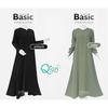 Gambar Gamis Basic Mat Fortaleza Alhauraa - Al-Hauraa - Alhaura - Fortaleza dari qian ostore Kab. Tangerang 2 Tokopedia