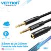 Gambar Vention Kabel Aux Audio Splitter 3.5mm Female to 2 Male 3.5mm - BBU, 0.3 Meter dari VENTION by SinsheTekno 12 Tokopedia