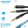 Gambar Vention Kabel Aux Audio Splitter 3.5mm Female to 2 Male 3.5mm - BBU, 0.3 Meter dari VENTION by SinsheTekno 10 Tokopedia