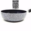 Gambar Maxim Neostone Deep Wok Marble Ceramic Wajan Penggorengan Anti Lengket dari Hola-Shop Kota Bekasi 2 Tokopedia