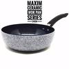 Gambar Maxim Neostone Deep Wok Marble Ceramic Wajan Penggorengan Anti Lengket dari Hola-Shop Kota Bekasi 1 Tokopedia