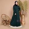 Gambar Ziyah.id gamis habibah daily muslim - Hijau, XL dari Ziyahid Kota Bandung 4 Tokopedia