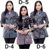 Gambar Baju Batik Wanita Blouse Seragam Kerja - D-2, M dari SANTY-COLLECTION Kota Pekalongan 2 Tokopedia