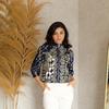 Gambar jaket batik / 135 ATI - Navy, Standar dari HVmode01 Jakarta Utara 4 Tokopedia