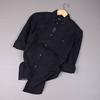 Gambar kemeja polos lengan panjang brill eighty eight premium BP02 - Abu-abu, M dari balila_store Kota Tangerang 6 Tokopedia