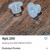 Gambar Bushing Arm ROK PRESSO Part Lokal isi 2 dari Toko Rok Presso Jakarta Pusat 1 Tokopedia