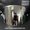 Gambar Visor KYT TT Course - Kaca helm KYT TT Course - Norisk gold dari crucify Jakarta Barat 6 Tokopedia