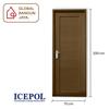 Gambar PINTU UPVC COKLAT POLOS ICEPOL 200 X 70 KAMAR MANDI + KUSEN + HANDLE dari Global Bangun Jaya Kota Tangerang Selatan 2 Tokopedia