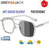 Gambar Grey Jack Kacamata Antiradiasi blueray photocromic Metal PHTC-10102 - BLACK SILVER dari Grey Jack Jakarta Pusat 10 Tokopedia