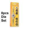 Gambar Set Tap Die Alat Metrik Terlaris Alat Pembuat Drat Metric Hand Tap Set - Die Set 8pcs dari Rumix Jakarta Utara 1 Tokopedia
