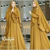 Gambar Baju gamis wanita syari setelan hijab gamis khadijah terbaru modern - army, all size dari Kaosbandung12 Kota Bandung 10 Tokopedia