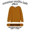 Gambar jaket anak sweater anak waffle knit CREWNECK ANAK waffle uni*lo 1-5 th - SWT rose pink, 2-3 tahun dari easyshop #1.bdg Kota Bandung 11 Tokopedia
