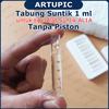 Gambar Tabung Suntik 1 ml Tanpa Piston Suku Cadang Alat Suntik TABUNG AL1A dari Artupic Peralatan Peternakan PT Kota Tangerang Selatan 2 Tokopedia