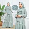 Gambar Gamis anak anak remaja perempuan fashion muslim terbaru 2021 modern - GREY dari KAMILA OUTFIT 48 Kab. Bandung 8 Tokopedia
