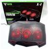 Gambar NYK X1 Windcoaster Gaming Cooling Pad Kipas Laptop Cooler Notebook dari Click & Go Kota Bandung 2 Tokopedia