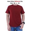 Gambar KAOS PRIA POLOS / COTTON COMBED POLOS 24S - Putih, L dari Millenial_Pria Jakarta Barat 12 Tokopedia