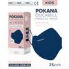 Gambar POKANA Duckbill Kids - 4 ply Earloop - Box isi 25 pcs Dark Series - Dark Grey dari Pokana Shop Kota Bekasi 3 Tokopedia