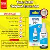 Gambar Tinta Epson 664 T664 T6641 Original Black Hitam Color Warna Ori L360 - Biru dari FixPrint Indonesia 2 Tokopedia