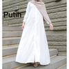 Gambar Gamis Nidia Full Kancing Busui Friendly - Putih dari Tokogo-id Jakarta Barat 1 Tokopedia