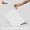 Gambar Cetak Sticker Transparant A3+ White Ink / Print Stiker Tinta Putih - White Only dari WELLEN PRINT Jakarta Selatan 1 Tokopedia