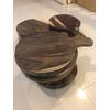 Gambar Talenan Kayu 30CM PIZZA SONOKELING Wooden Cutting Kayu Sonokeling dari kulodereng Kota Batu 3 Tokopedia