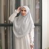 Gambar Hijab Ellysha 2in1 NAZEERA SLIMMY HIJAB SYARI SOFT GREY dari Hijab Ellysha Official Kota Tangerang Selatan 3 Tokopedia
